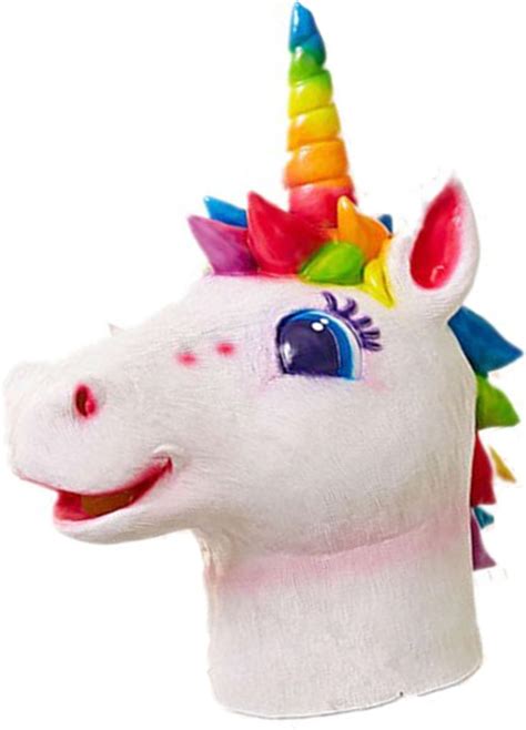 Amazon.com: Majestic Rainbow Unicorn Mask Cosplay Costume : Clothing, Shoes & Jewelry