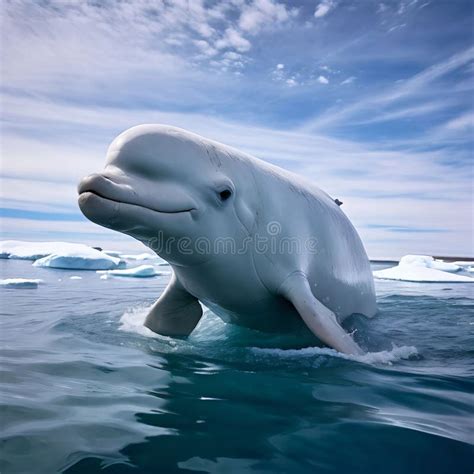 Tracking The Movement Of Beluga Whales In The Hudson Bay To Tu Stock