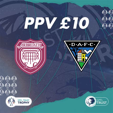 Arbroath Vs Dunfermline Athletic FC PPV 10 Arbroath FC