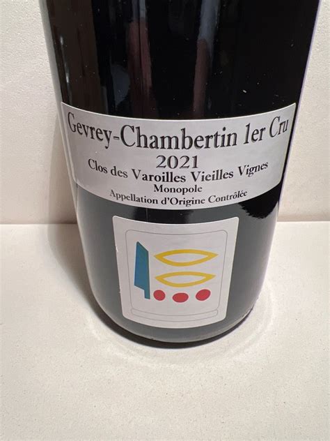 Domaine Prieur Roch Gevrey Chambertin Er Cru Clos Des Varoilles