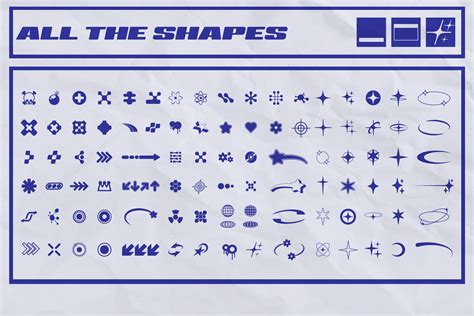 Y2K ICONS/SHAPES PACK | Creative Market