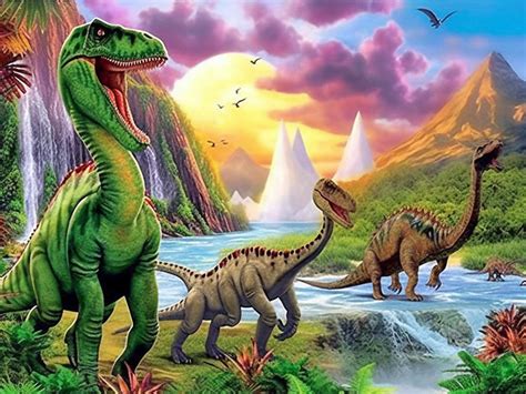 Dinosaur Painting