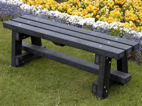 Ribble Bench (without backrest) - Recycled Plastic