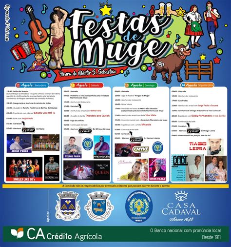 Festas Em Honra Do M Rtir S O Sebasti O De A De Agosto Em Muge Cmsm