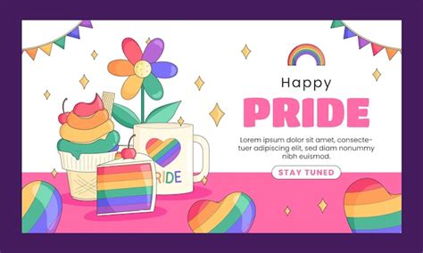 Free Vector Twitch Background For Pride Month Celebration