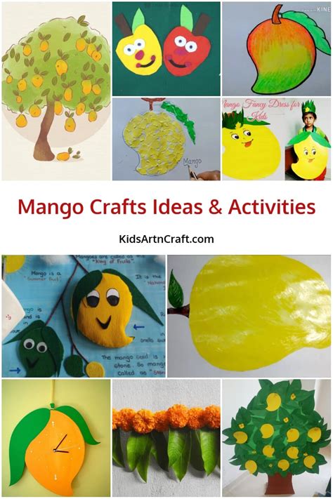 Mango Crafts Ideas & Activities for Kids - Kids Art & Craft