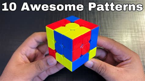 Top 10 Coolest Rubiks Cube Patterns Youtube