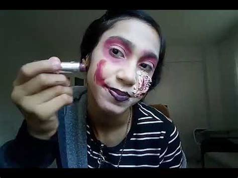 HALLOWEEN MAKEUP CADILAR BAYRAMI MAKYAJI YAPTIMM YouTube