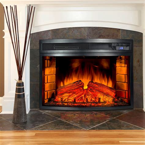 AKDY Wall Mount Electric Fireplace Insert Reviews Wayfair