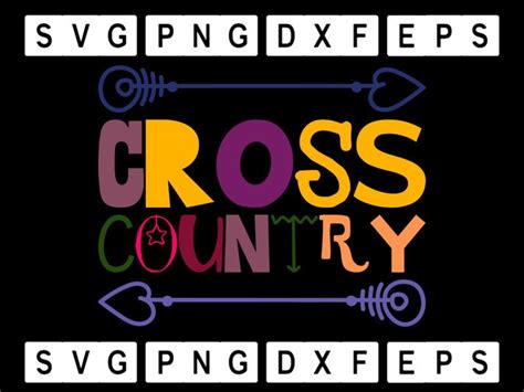 Cross Country Svg Graphic by alvinagould012 · Creative Fabrica