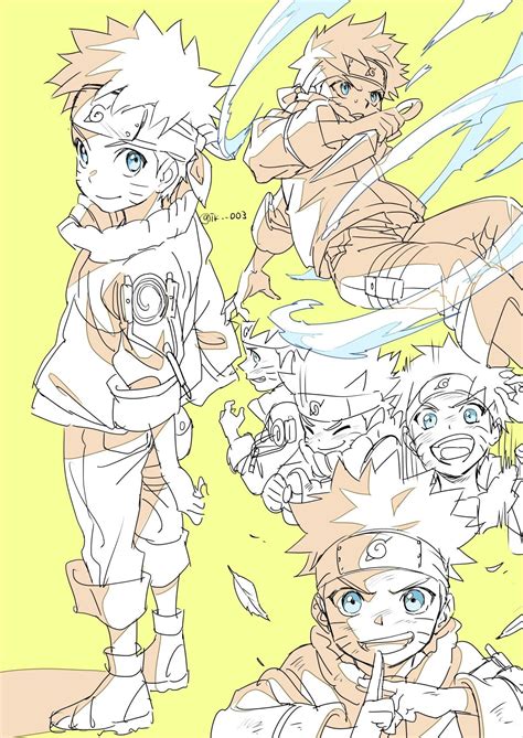 | Save & Follow | Naruto Uzumaki | Croquis de personnages