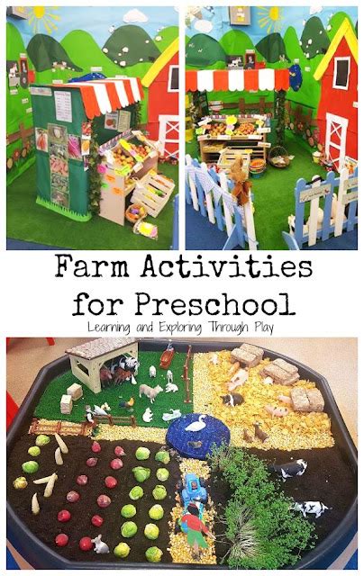 Learning and Exploring Through Play: Farm Activities for Preschool