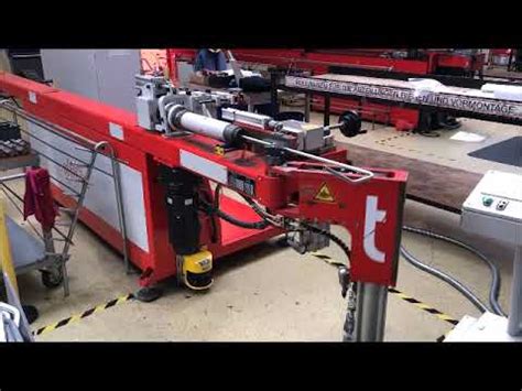 TRANSFLUID DB 622 CNC Tube Bending Machine YouTube