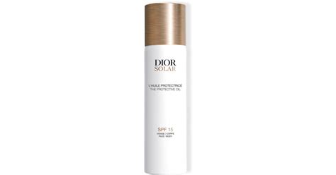 Dior Dior Solar The Protective Face And Body Oil Leo Bronzeador Em