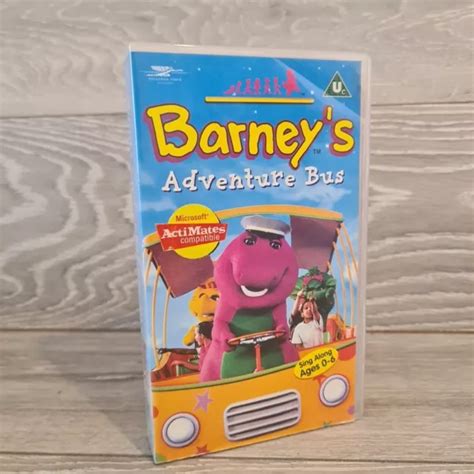 BARNEYS ADVENTURE BUS VHS Tape 1999 12 95 PicClick UK