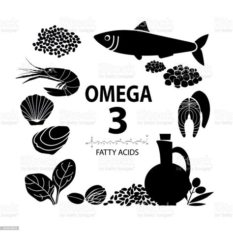 Omega 3 Stock Illustration Download Image Now Chia Seed Acid