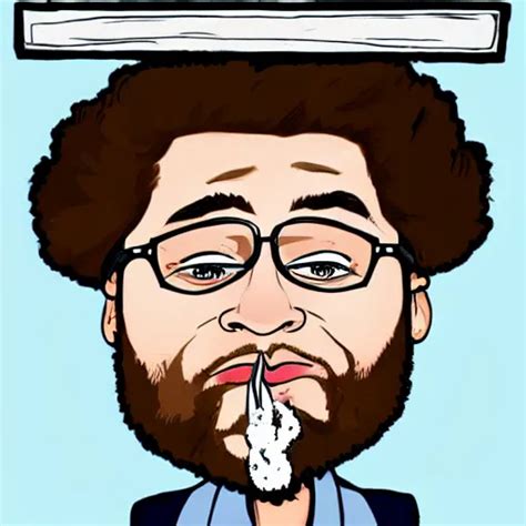 Caricature Of Seth Rogan Smoking Weed Stable Diffusion Openart