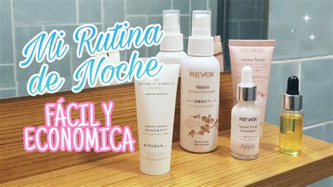 Rutina Facial De Noche EconÓmica Y Efectiva Skincare Con Doble