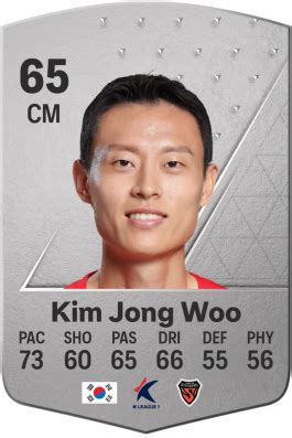 Kim Jong Woo EA Sports FC 24 Player Ratings - Electronic Arts