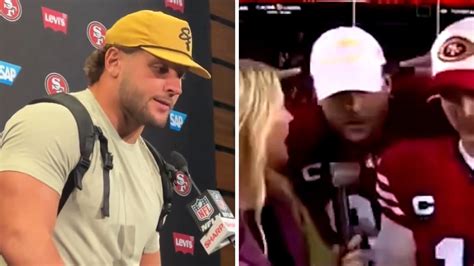 Nick Bosa Backs Down In Press Conference After Wearing Maga Hat Post