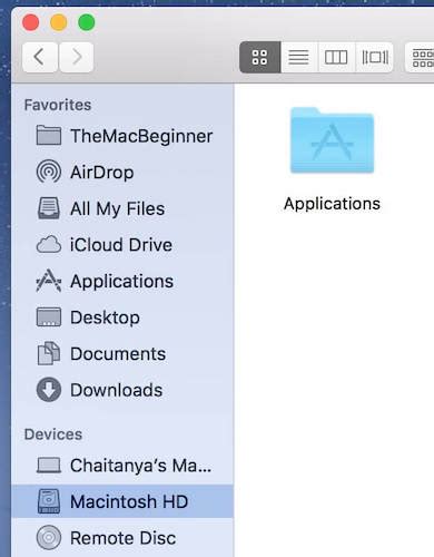 how to find macintosh hd