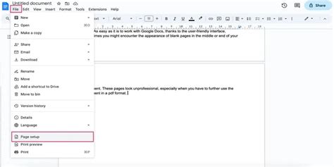 How To Delete A Page In Google Docs 4 Easy Methods GeeksforGeeks