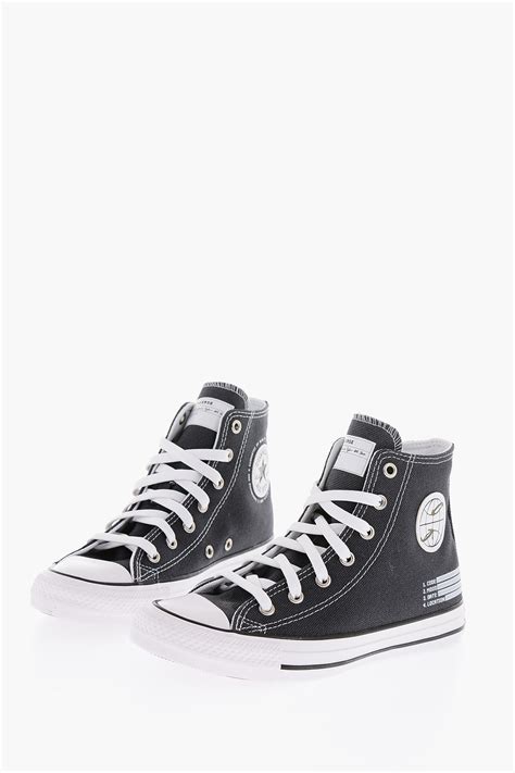 Converse ALL STAR CHUCK TAYLOR denim high top sneakers women - Glamood ...