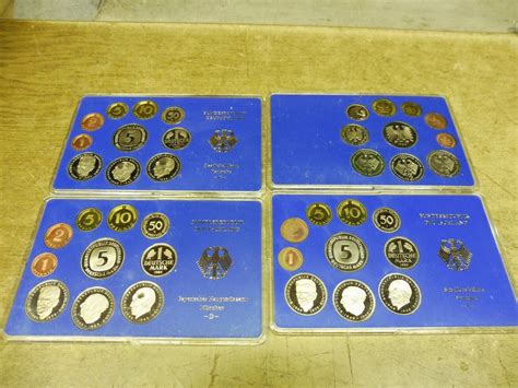 BRD KMS Coin Set PP 1980 D F G J Komplett Im Original Folder EBay