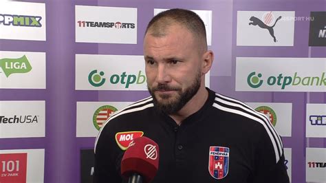 Huszti Szabolcs az Újpest elleni vereség után Nagytakarításra lesz