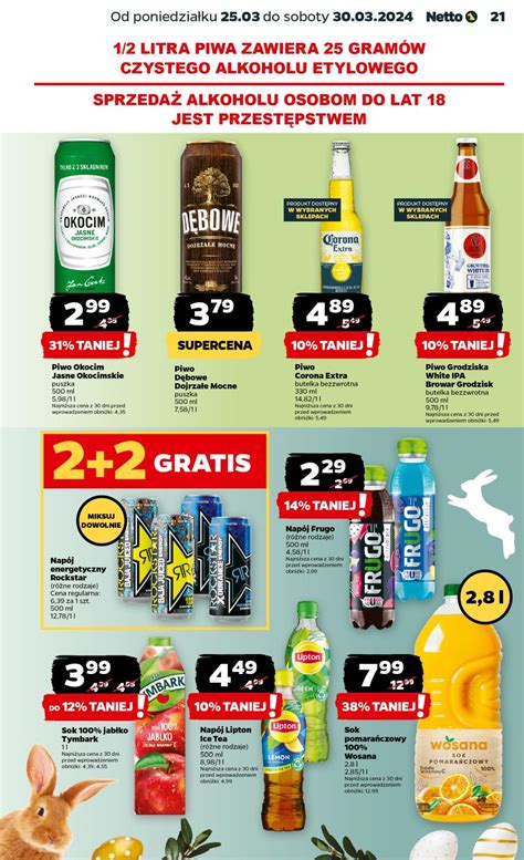 Gazetka Promocyjna I Reklamowa Netto Netto Od Poniedzia Ku Od