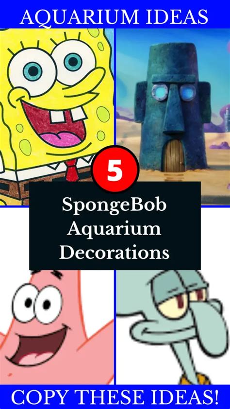 6 Funny SpongeBob Aquarium Decorations To Create A Bikini Bottom Tank | TFCG