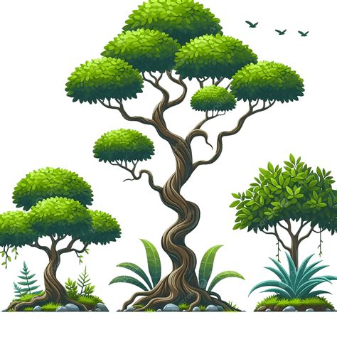 The Role Of Trees In Ecosystems, Green Tree, Tree, Leaf Tree PNG