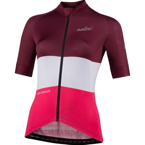 Nalini Maillot De Manga Corta Mujer San Francisco Red Wine Fuxia