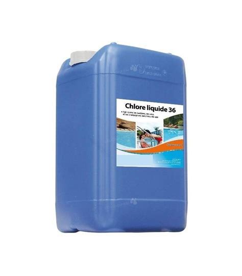 Chlore Liquide En Bidon De Kg Ideal Pour Pompe Doseuse