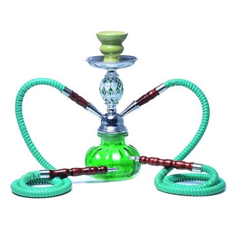 Arab Hookah Glass Smoking Pot Set Hookah Shisha Bongs Blue Black Shisha Nargileh High Quality