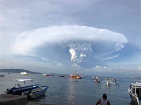 Taal Volcano Just Erupted In The Philippines And The Photos Are