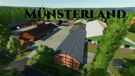 LS22 Münsterland Neugebauter Hof und größere Maschinen YouTube