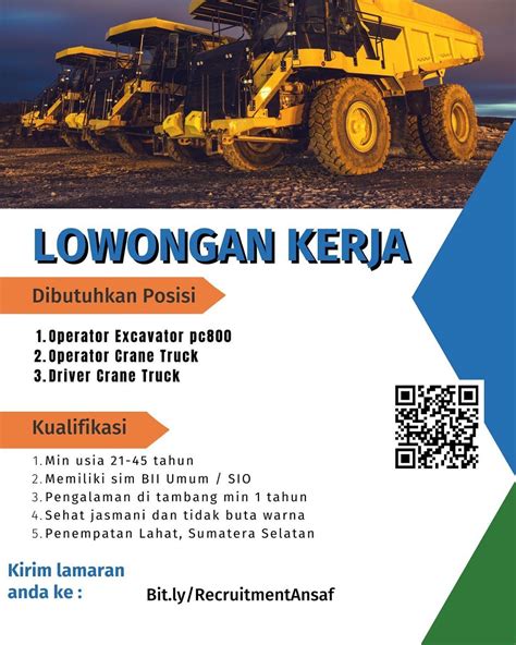 Lowongan Kerja PT Ansaf Inti Resources November 2022 TAMBNAS