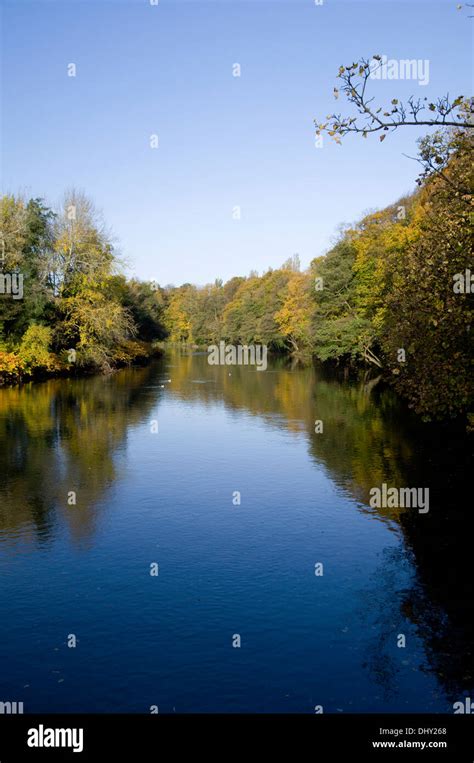 River Taff and Autumn colours, Blackwier, Pontcanna, Cardiff, Wales Stock Photo - Alamy