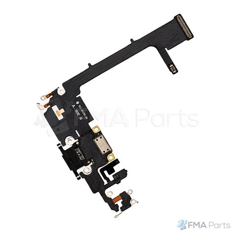 Charging Port Flex Cable With Ic For Iphone 11 Pro Space Grey Oem