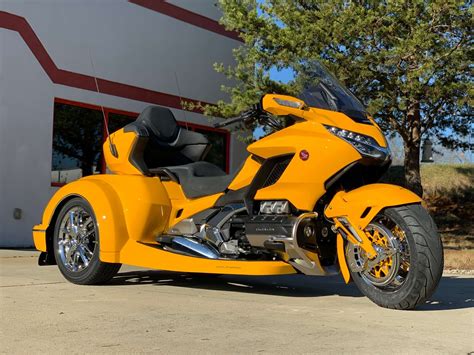 The New Yellow Goldwing Trike A Custom Automatic Goldwing Custom