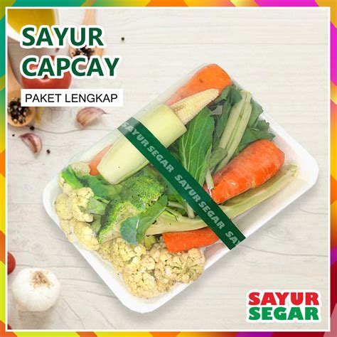 Jual Sayur Capcay Paket Lengkap 1 Paket Shopee Indonesia