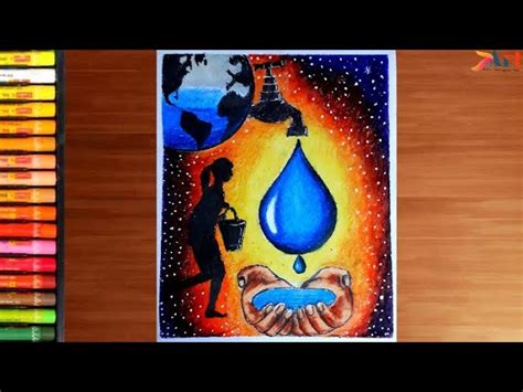 Paintings Related To Save Water