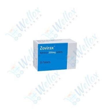 Zovirax 200 MG Tablet Uses Dosage Side Effects Price