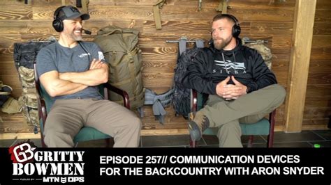 Episode 257 Communication Devices For The Backcountry With Aron Snyder