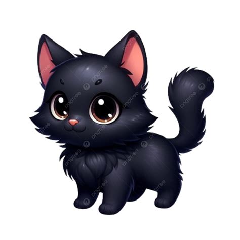 kartun kucing hitam kucing hitam boneka kartun hewan plush anime