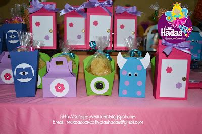 Scrap By Veruchis MESA DE DULCES MONSTER INC