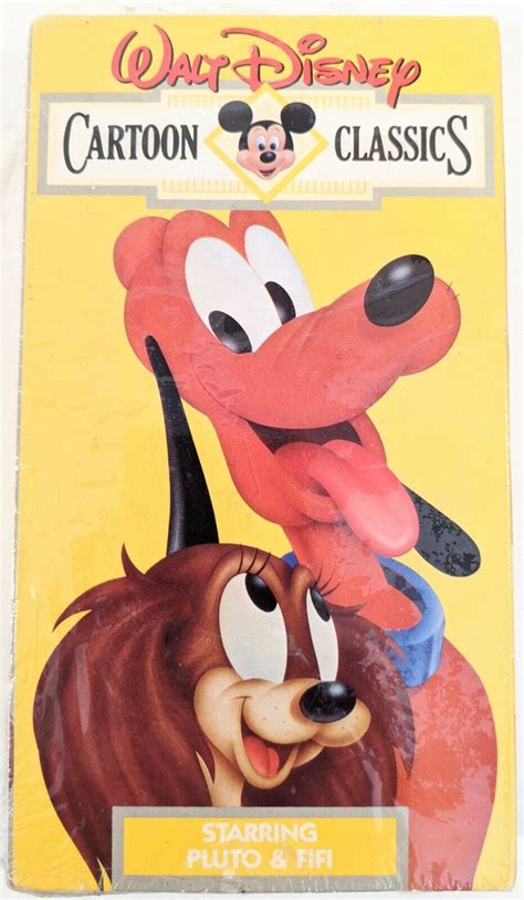 Vintage Walt Disney Cartoon Classics Starring Pluto Fifi Vhs Tested Sexiz Pix