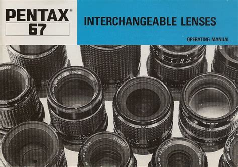 Die Cast Pro - Download PENTAX 67 Interchangeable Lenses