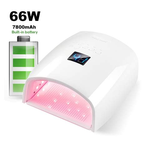 Upgraded W Rechargeable Nail Lamp S Cordless Nail Dryer